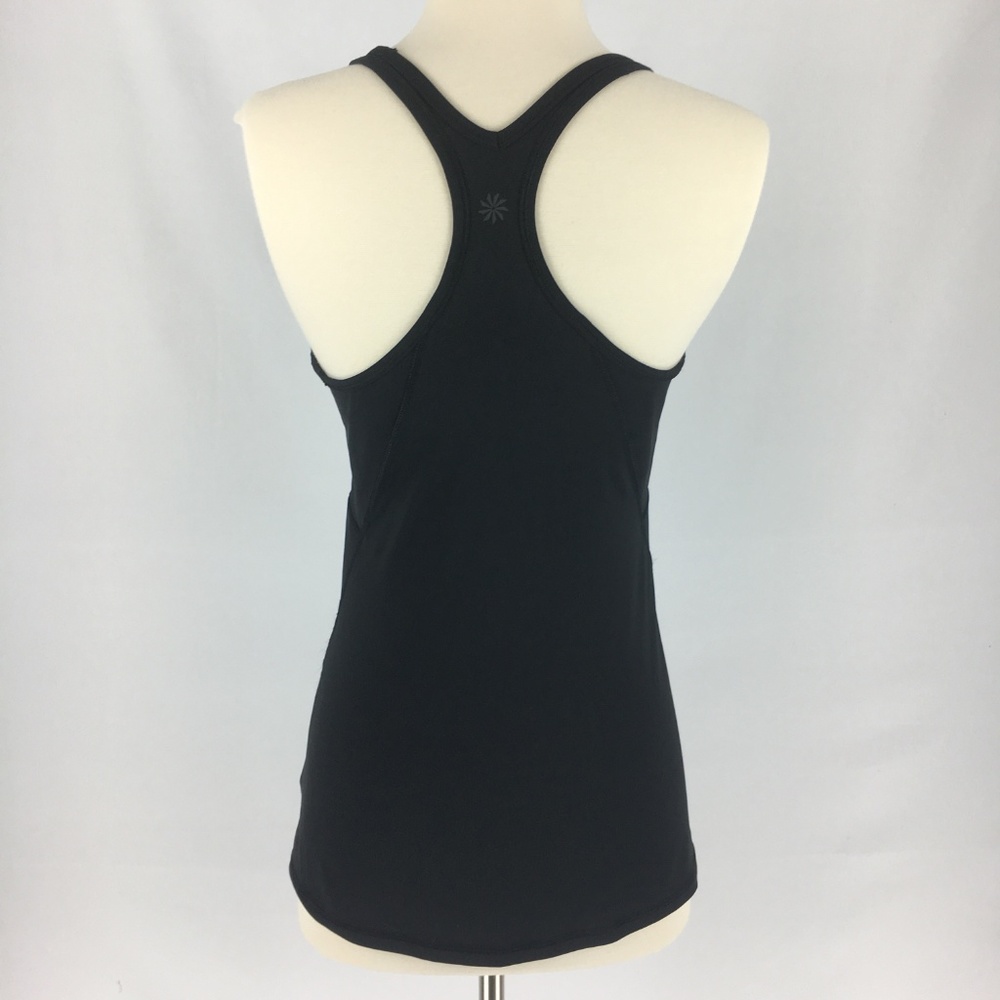 Athleta Black Stealth Racerback Tank Size S - Picture 3 of 8